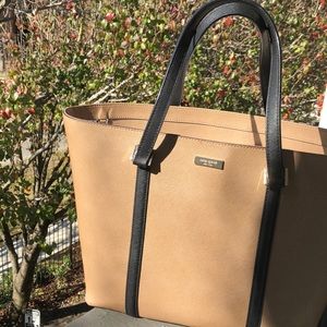 Brown & Black Kate Spade Tote